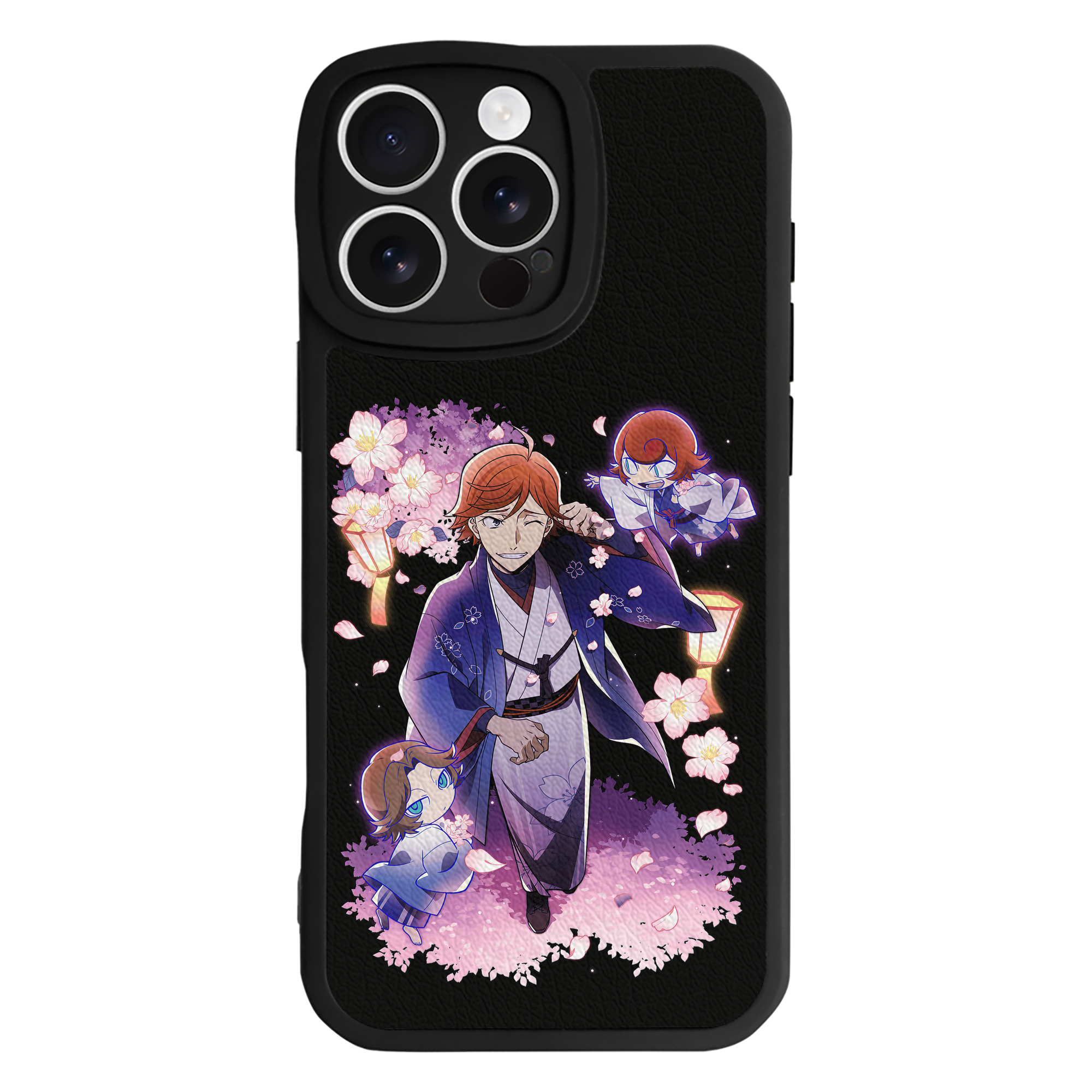 （画像用） 文豪ストレイドッグス Bungo Stray Dogs 【iPhone 16シリーズ対応】シリコンスマホケース（レザー調） 材質：シリコン